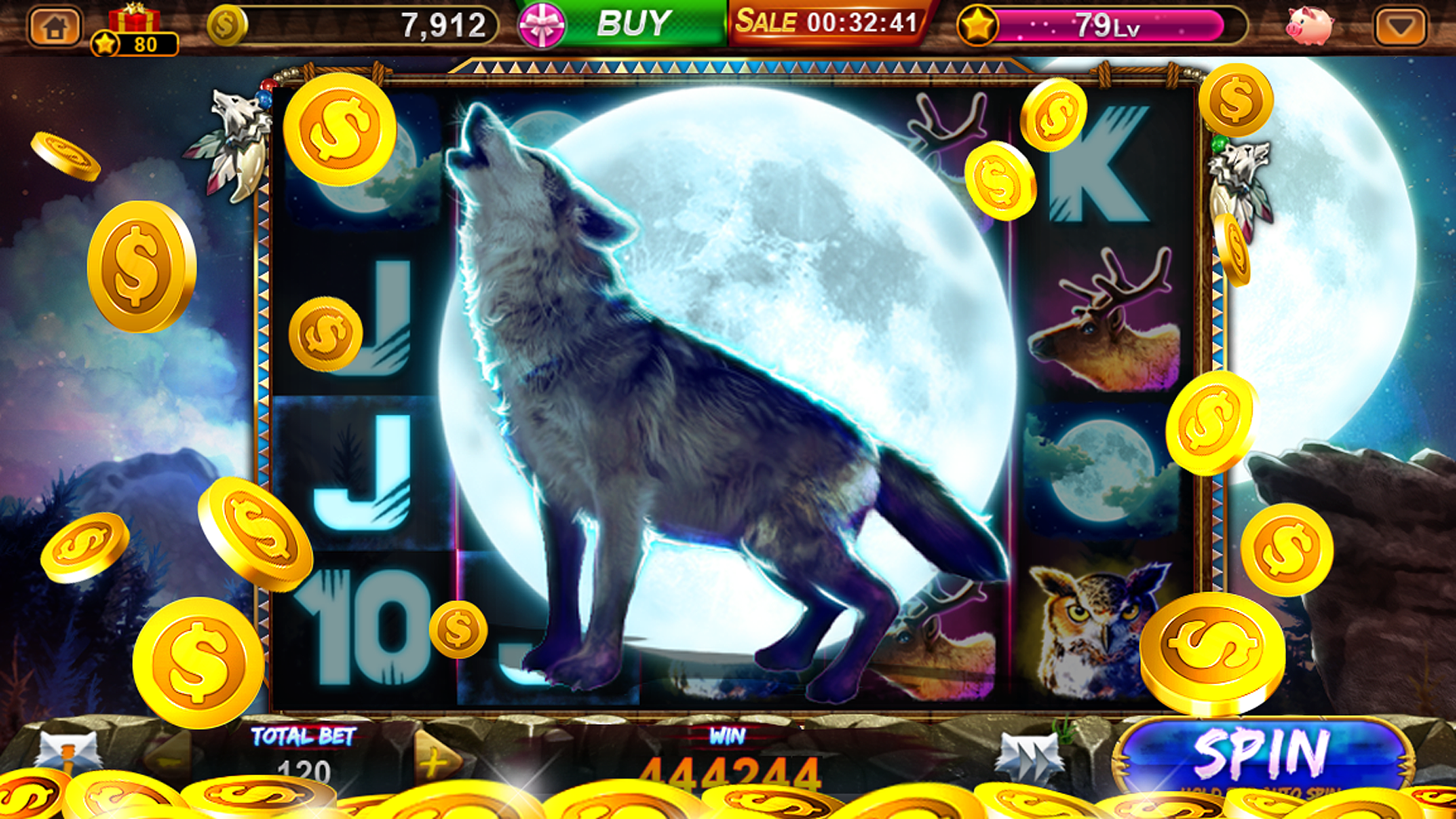 Ảnh chụp màn hình Gamebet - Trò chơi Slots nổi bật